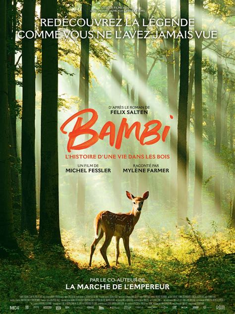 Cin Mas Et S Ances Du Film Bambi Lhistoire Dune Vie Dans Les Bois