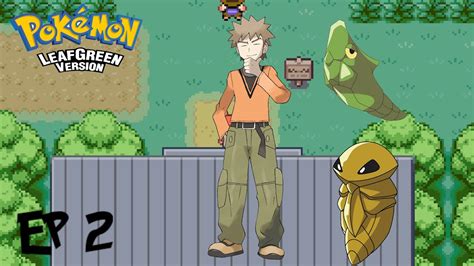 Pokemon Leaf Green Walkthrough Part 2 HINDI Viridian Forest Gym