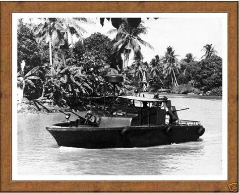 Pbr Patrol Boat River Mekong Delta Vietnam Usn Navy Ship Print