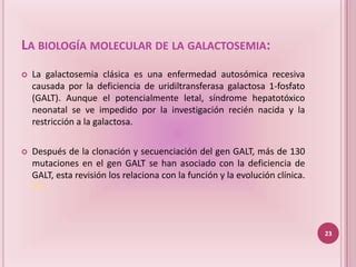 Galactosemia PPT