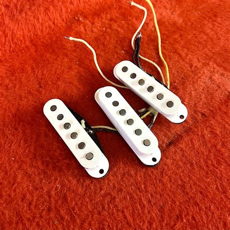 Fender Stratocaster Custom Shop Texas Special Pickups Set Reverb