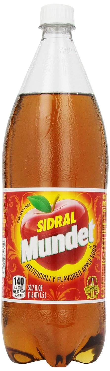 Amazon Sidral Mundet Apple Soda Liter Bottle Grocery