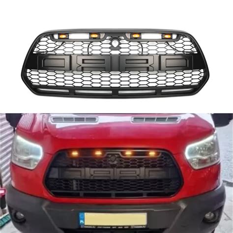 For Transit Raptor Style Grills For Ford Transit Led Front