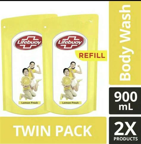 Jual Lifebuoy Sabun Cair Lemon Fresh Refill Ml Twin Pack Di