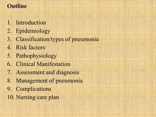 Pneumonia Ppt