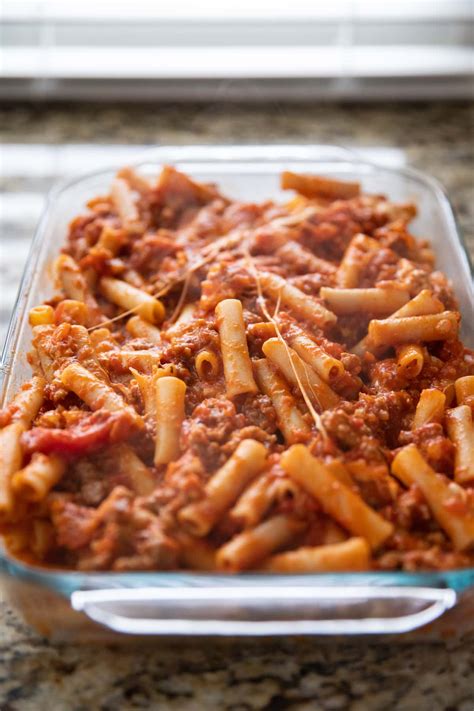 Classic Baked Ziti Recipe Easy Lauren S Latest