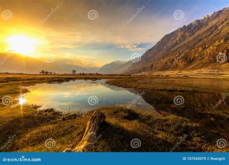 Sunrise In Lamayuru Temple In Leh, Ladakh,India Stock Photo ...