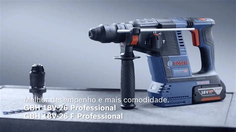 Gbh V Martelo Perfurador Sem Fio Sds Plus Bosch Professional