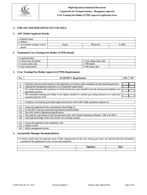 Fillable Online Carc Form Fax Email Print Pdffiller