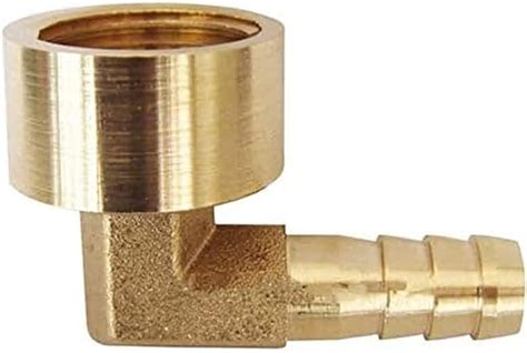 Sourcing Map Brass Barb Hose Fitting Connector Adapter Mm Barbed X G