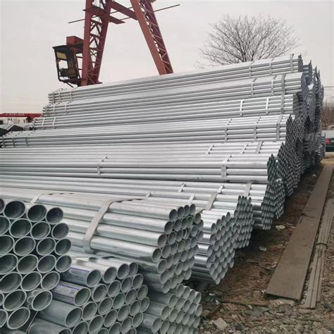 ASTM A53 BS1387 En10255 Scaffolding Tube Pre Galvanized Steel Pipe Gi