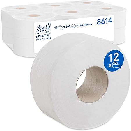 Papier Toilette Maxi Jumbo 6 Rouleaux De 350 M 2 Plis Le Pro Du