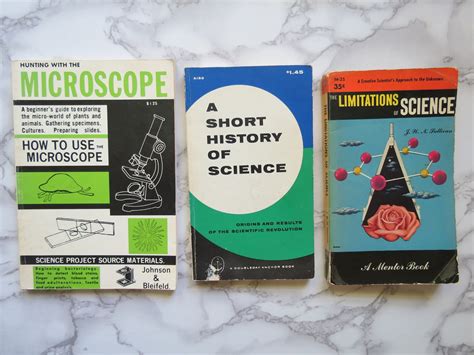 Vintage Science Books Lot Of Three Paperback Science Etsy