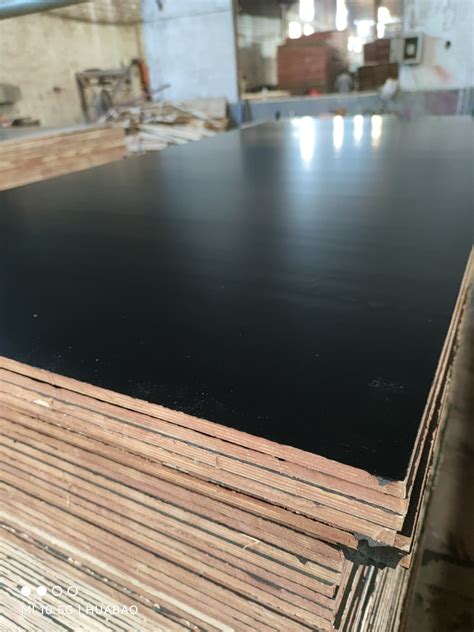 18mm Shuttering Plywood With Black Film Poplar Core To Dubai Market