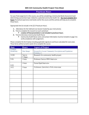 Updated Spring 23 Hallmark Worksheet 3 Disaster Assessment BSN 325