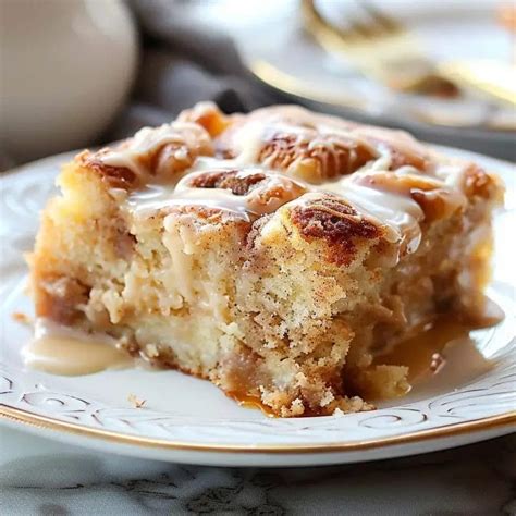 Easy Cinnamon Roll Coffee Cake Recipecs