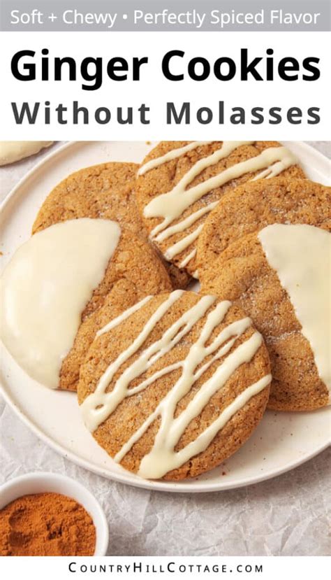 Ginger Cookies Without Molasses