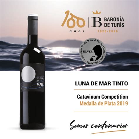 Silver Medal In Catavinum For Luna De Mar Tinto Baron A De Tur S