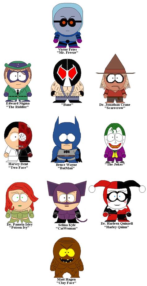 Batman South Park Styled By Shady Lurker On Deviantart