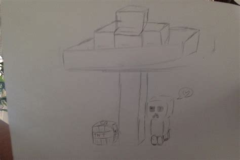 Creeper X Tnt Minecraft Sketch By Winterfrost321 On Deviantart