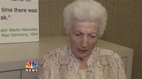 Auschwitz Survivor Shares Her Story Youtube