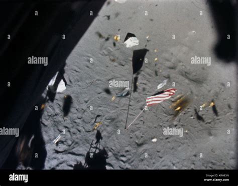 The Apollo 14 Lunar Module Lm Ascent Stage Lifts Off The Lunar