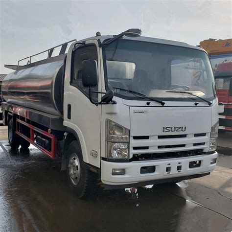 4 10m3 Dongfeng And Isuzu Stainless Steel Milk Truck For Sale Milk