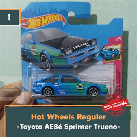 Jual Hot Wheels Reguler Toyota Ae86 Sprinter Trueno Short Card Kota Depok Dgp Diecast