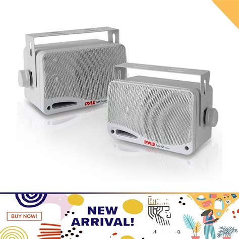 Pyle Outdoor Waterproof Wireless Bluetooth Speaker 3 5 Inch Pair 3