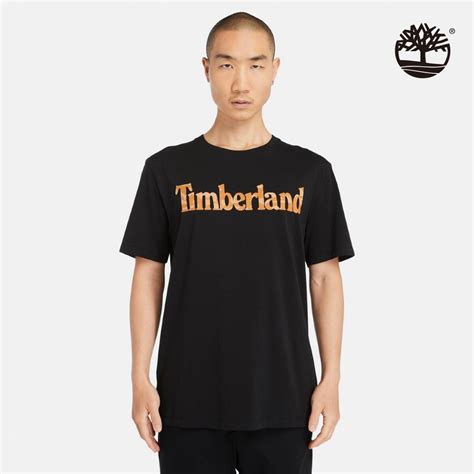 Timberland 男款黑色迷彩logo短袖t恤a2q72001 短袖上衣 Yahoo奇摩購物中心