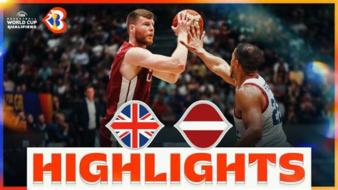 Gbr Lat Basketball Highlights Fibawc Qualifiers Youtube