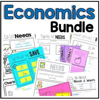 Economics Bundle Financial Literacy By Kristen Sullins Tpt