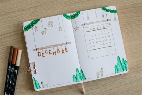 Bullet Journal D Cembre Plan With Me Camille B