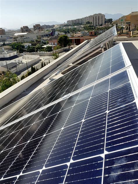 Instalación de placas solares para edificios Placas Solares Alicante