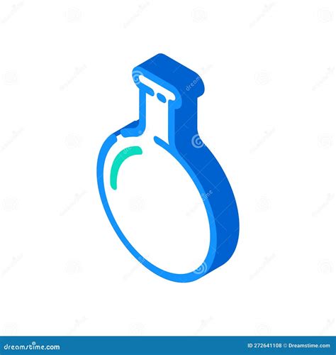 Round Bottomed Flask Icon Chemistry Round Bottom Flask Isolated On