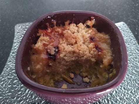 Crumble De Prunes Rouges La Cuisine De Mamounette