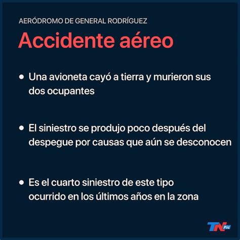 Cayó Una Avioneta En General Rodríguez Y Hay Dos Muertos Tn