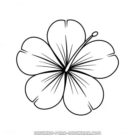 Foto De Flor Desenho - Desenhos de Flores Para Desenhar | Desenho Para Desenhar