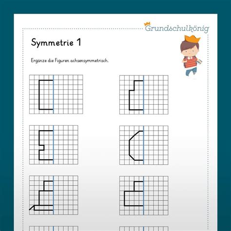 K Nigspaket Symmetrie Symmetrieachse Und Symmetrische Figuren Mathe