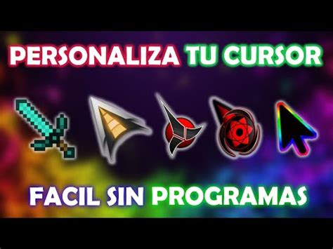 Como Cambiar El Cursor En Windows Sin Programas Los Mejores