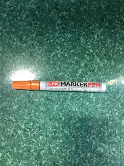 Cr Marker Pen Orange Wynn Fraser