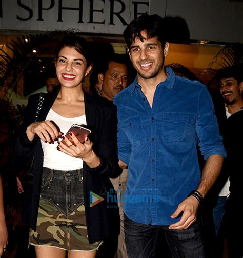 Sidharth Malhotra and Jacqueline Fernandez snapped at the wrap up bash ...