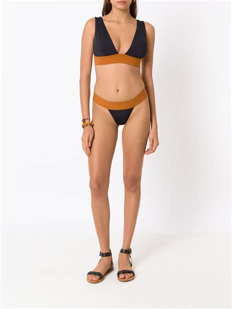 Lenny Niemeyer Colour Block Bikini Bottoms Farfetch