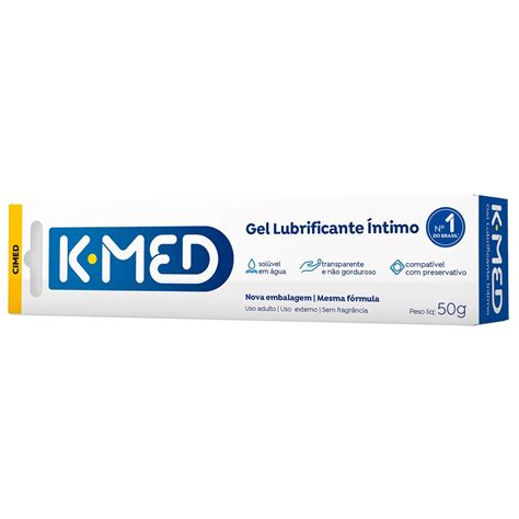 K Med Gel Lubrificante Íntimo 50g Resilifarma Saúde Em Primeiro Lugar