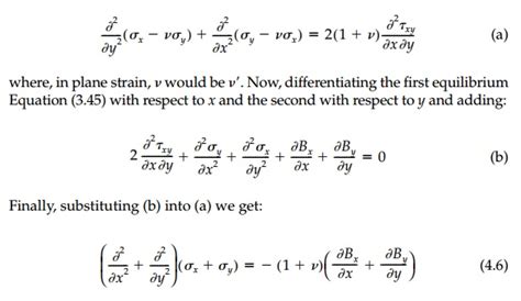 Two Dimensional Stress Formulation