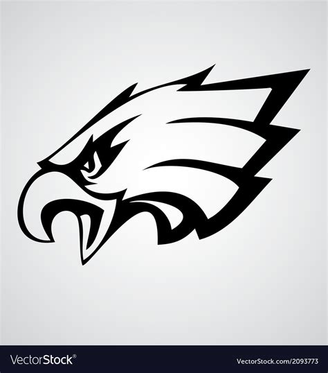 Eagle Head Royalty Free Vector Image - VectorStock