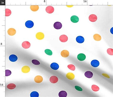 Spoonflower Polka Dot Fabric Polka Dot Apparel Party