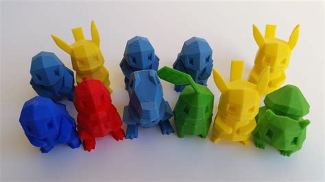 3D Printed Pokemon - Pikachu's Melted Ear Tips