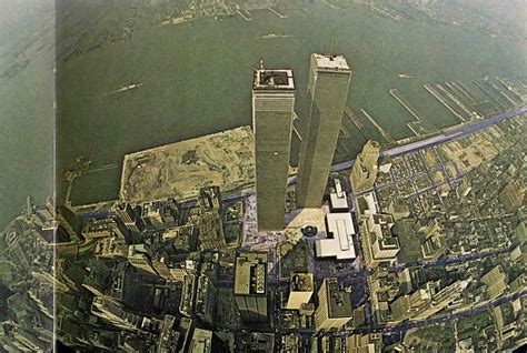 Cool Aerial View Of The World Trade Center Twin Towers Goi Flickr