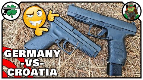 Walther PPQ VS Springfield XD 9mm ACCURACY Battle YouTube